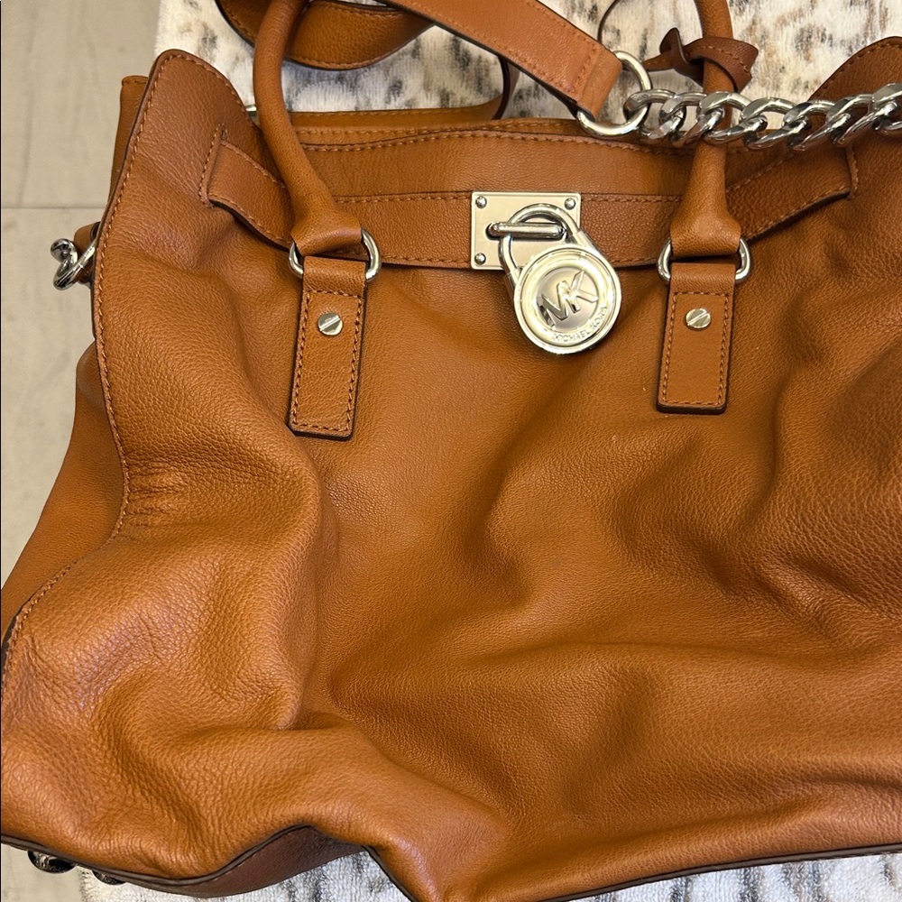 KORS Michael Kors Tan Leather Bag